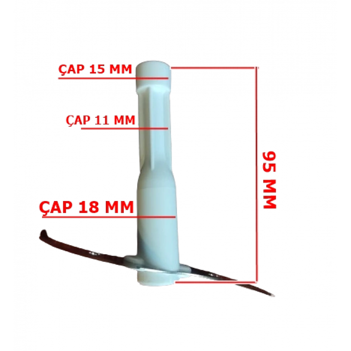 ARNİCA QU Quick & Quick Mini Parçalayıcı Bıçağı Grubu (Orjinal Ürün)