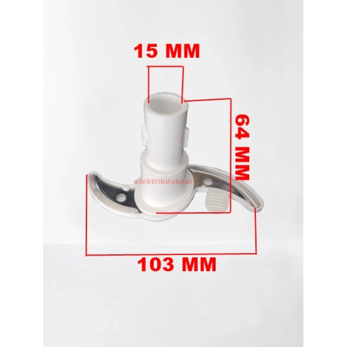 ARNİCA Rapid Panna Diva Form Mil Hazne Bıçağı Beyaz 1. Bıçak (Orjinal Ürün)