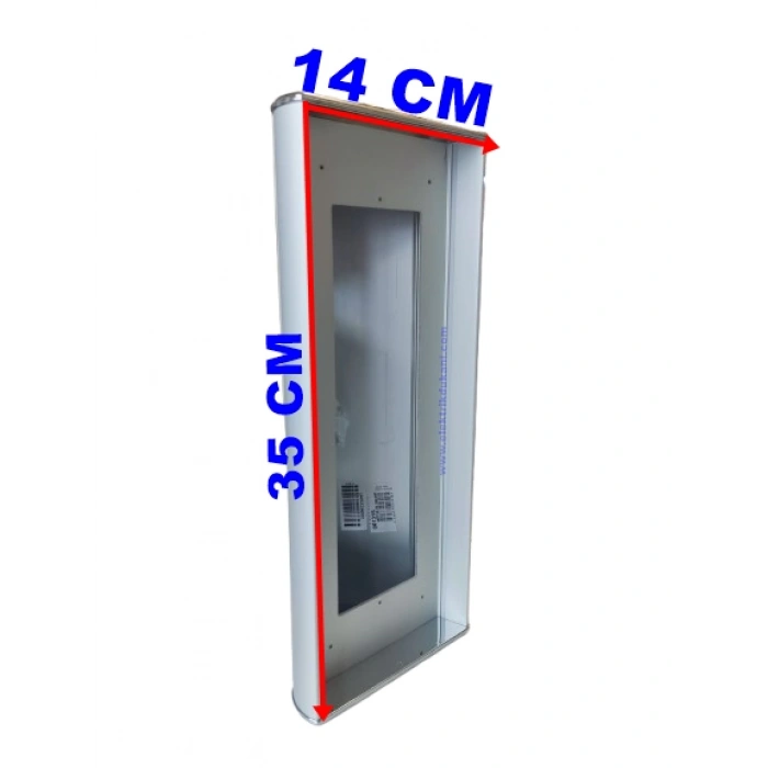 AUDIO Basic Görüntülü Zil Paneli Çevirme paratı (Gri)