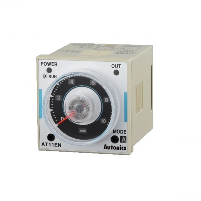 AUTONİCS 11 Pinli Endüstriyel Fonksiyonel Zaman Rolesi 100-240 VAC / 24-240 VDC (0.05 Saniyeden 100 Saat Zaman Ayarı Yapılabilir)