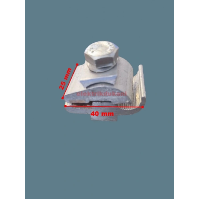 BAKIR ALÜMİNYUM HAT KLEMENSİ BÜYÜK ALCU KLEMENS A40-B25