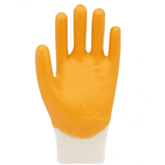 BEYBİ Pamuk Tam Kaplı İş Eldiveni Sarı KN2 NO:10