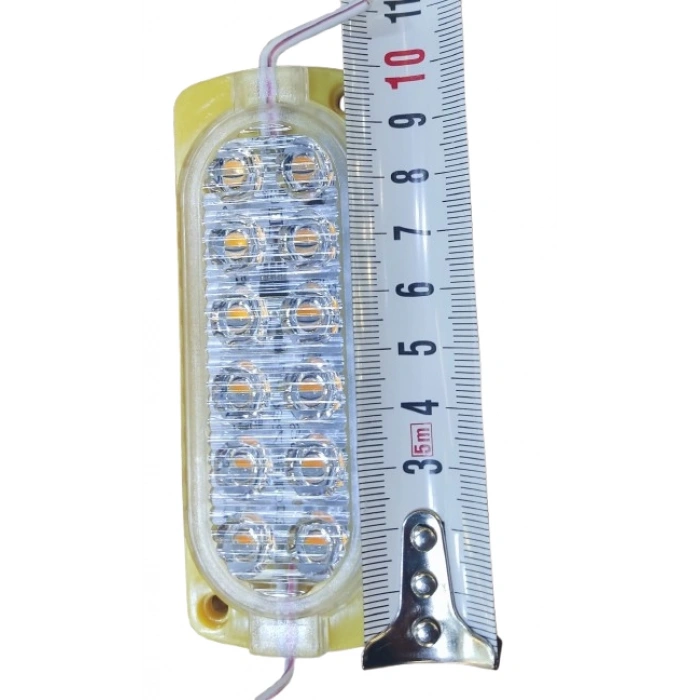 12v 2.4w  SARI Led Dış Ortam IP67