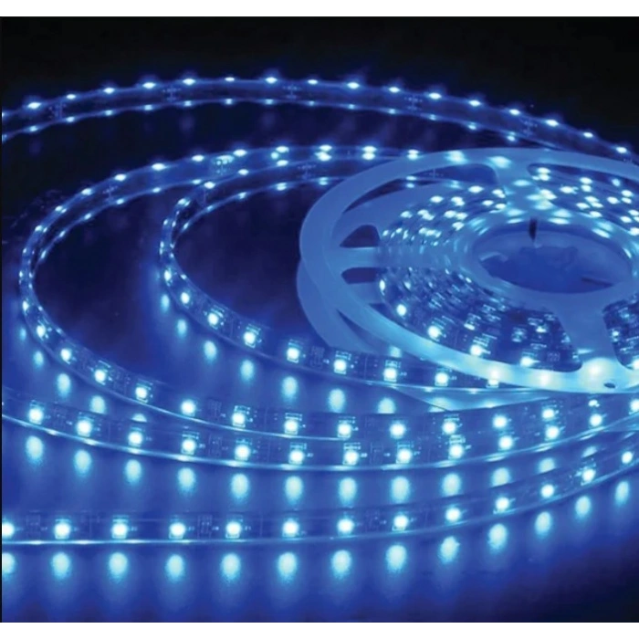 CATA 12v 10 Çip İç Mekan Şerit Led MAVİ 14.4w (12 Volt 1mt Fiyatıdır)
