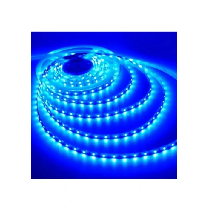 CATA 12v 10 Çip İç Mekan Şerit Led MAVİ 14.4w (12 Volt 1mt Fiyatıdır)