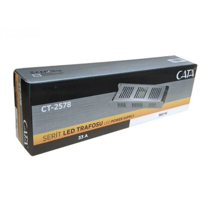 CATA 12V 30A ŞERİT LED ADAPTÖRÜ SLİM 30 A POWER 400W