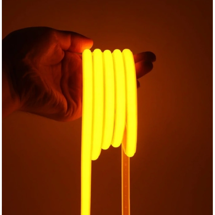 CATA 12V NEON Led Hortum Amber (1MT FİYATI) Pk. 50Mt