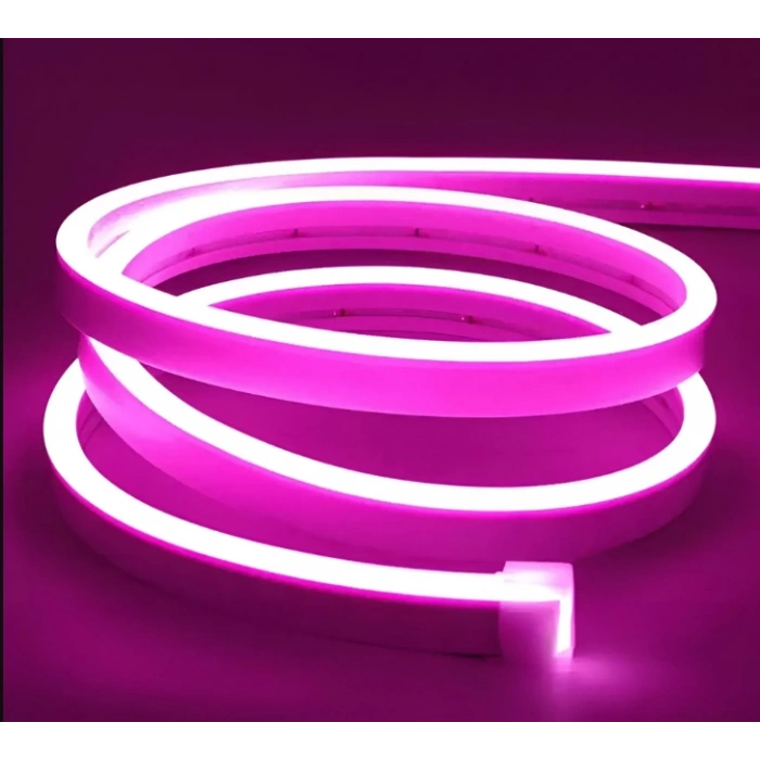 CATA 12V PEMBE NEON LED HORTUM (1MT FİYATI)