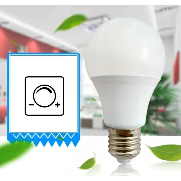 CATA 12W LED AMPUL E-27 DUYLU BEYAZ DİMLENEBİLİR