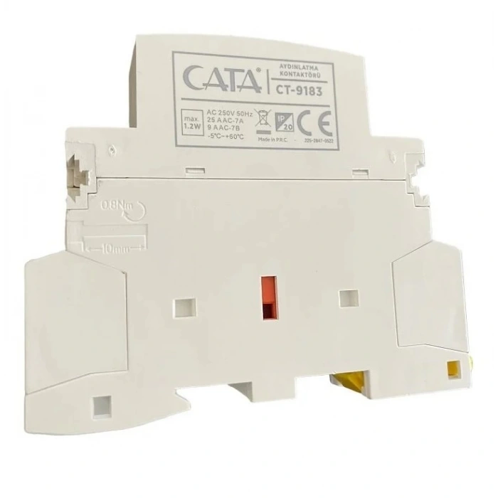CATA 1X25A SESSİZ MONOFAZE KONTAKTÖR