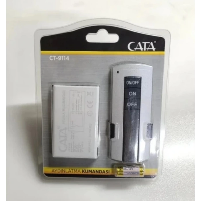 CATA 220v Avize Aydınlatma Kumandası 4 Çıkışlı 4x1000w 4lü Wireless Kontrol IP20