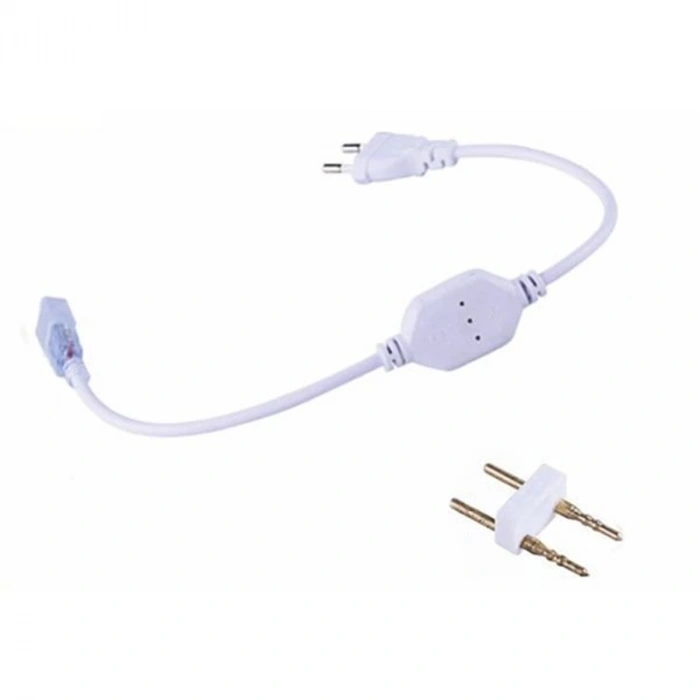 CATA 220V Neon Hortum Şerit Led Fişi (Enerji Alma Soketi)