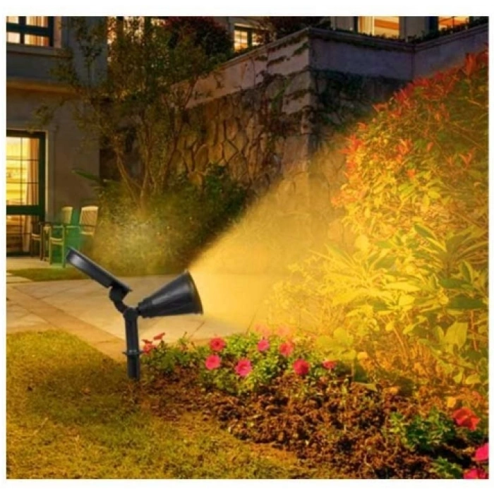 CATA 7W AMBER Solar Bahçe Armatürü Çim Kazıklı (Güneş Enrji Şarjlı)