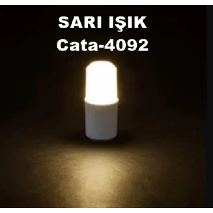 CATA 8W Mum Tip Led Ampul E-14 Duylu 3200K Günışığı