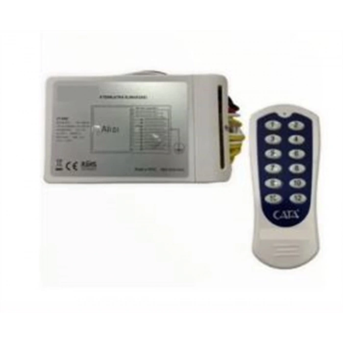CATA 10 Çıkışlı  Avize Aydınlatma Kumandası 10x1000w 10lu Wireless Kontrol IP20 220 Volt