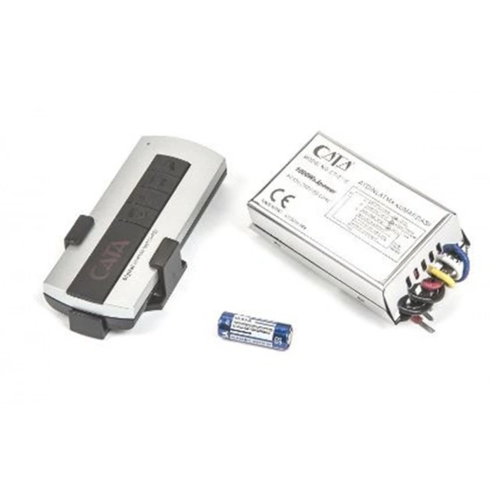 CATA 220v Avize Aydınlatma Kumandası 3 Çıkışlı 3x1000w 3lü Wireless Kontrol IP20