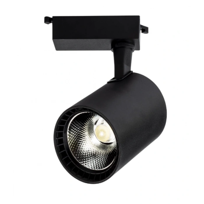CATA 30w BABİL Günışığı Led Ray Spot Armatür Siyah Kasa 3200K (Plastik Kasa)