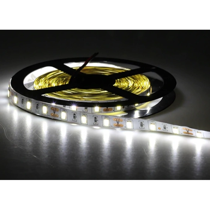 CATA 12v 12 Çip Gold İç Mekan Şerit Led Beyaz 6500K 16W 6500K 1 MT