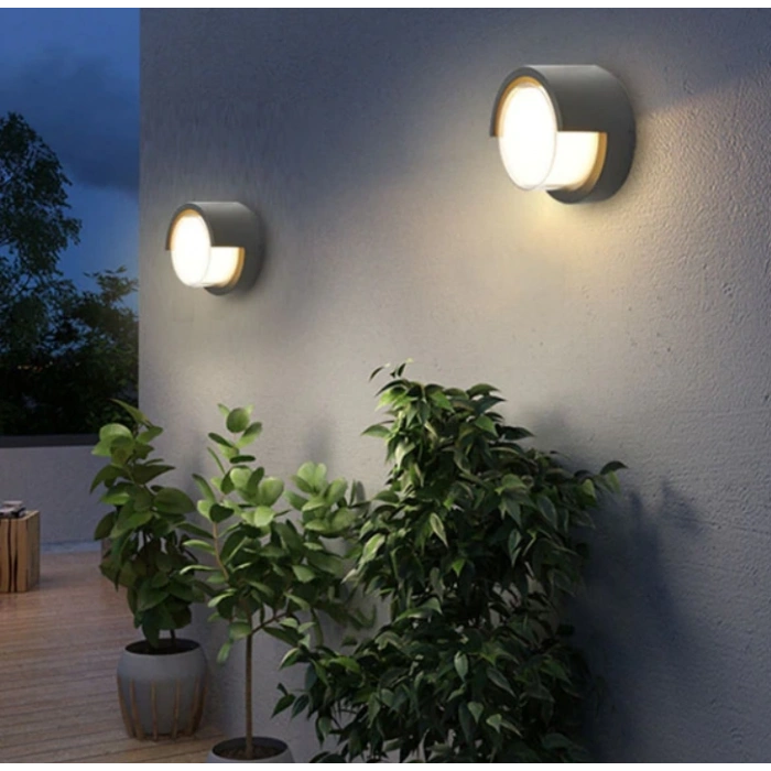 CATA Bora 7w GÜNIŞIĞI Led Duvar ve Bahçe Aplik 3200k Dış Mekan IP54 220 Volt