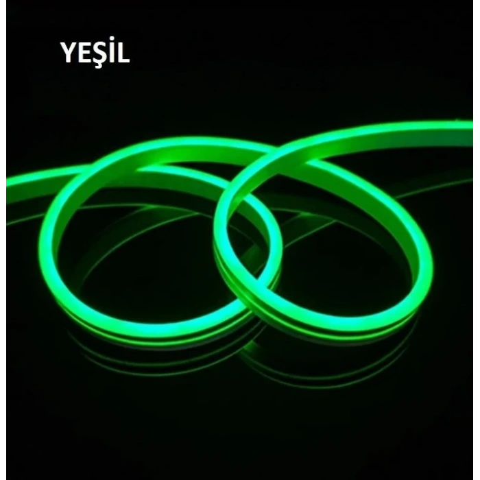 CATA Dc 12v Neon YEŞİL Led Hortum (5mt Lik Rulo ) 1mt Fiyatı