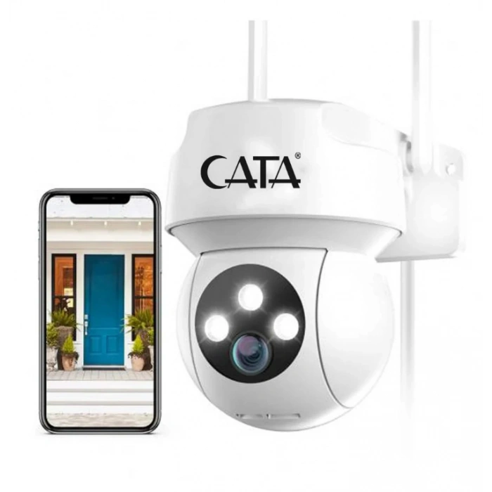 CATA DIŞ MEKAN AKILLI KAMERA 360 GECE GÖRÜŞLÜ HD IP66