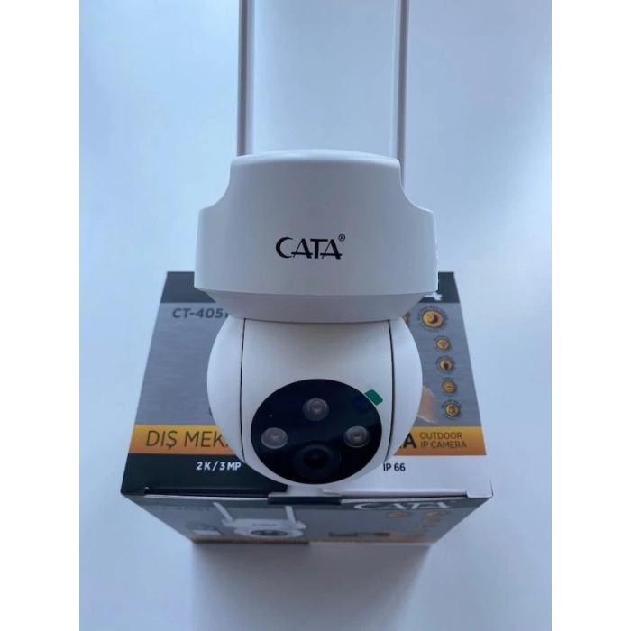 CATA DIŞ MEKAN AKILLI KAMERA 360 GECE GÖRÜŞLÜ HD IP66