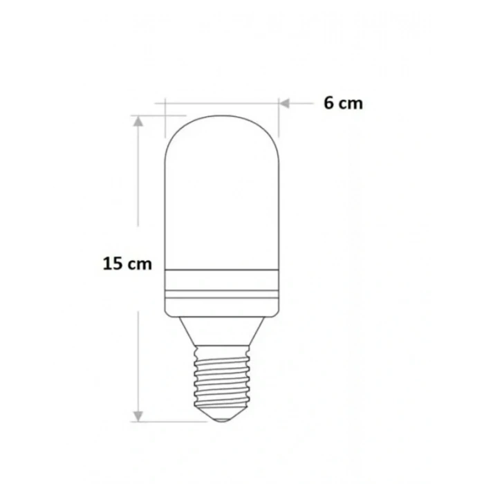 CATA E-27 5w Alev Efektli Led Ampul (Amber)