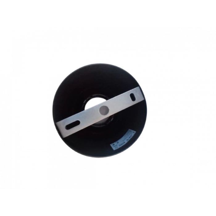 CATA Foça Siyah-Platin Yuvarlak Sıva Üstü Armatür GU-10 Duylu (Ampulsüz)