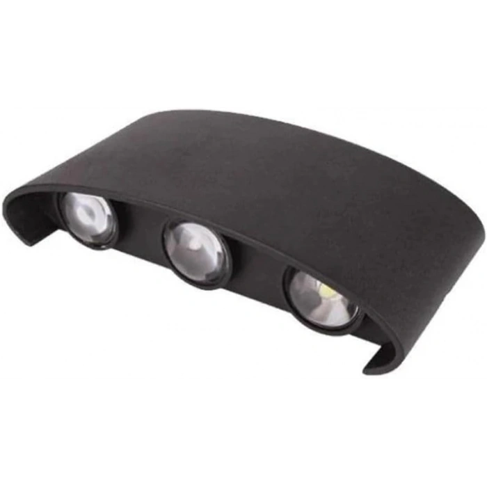 CATA Haiti 10w AMBER Üç Mercek Ledli Duvar Aplik IP44 220 Volt