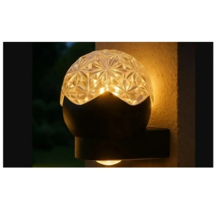 CATA Işıltı Led Duvar Aplik 15w 3200K Günışığı IP44 Çift Taraflı Led Efektli (Dış Mekan)