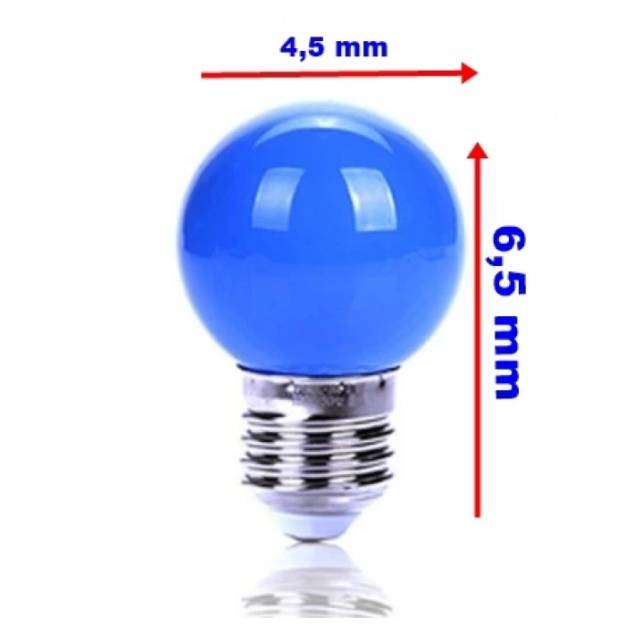 CATA 1w MAVİ Ledli Gece Lambası E-27 Duylu