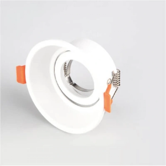 CATA Panter Beyaz Yuvarlak Sıva Altı Spot GU-10 Duylu (Ampulsüz)