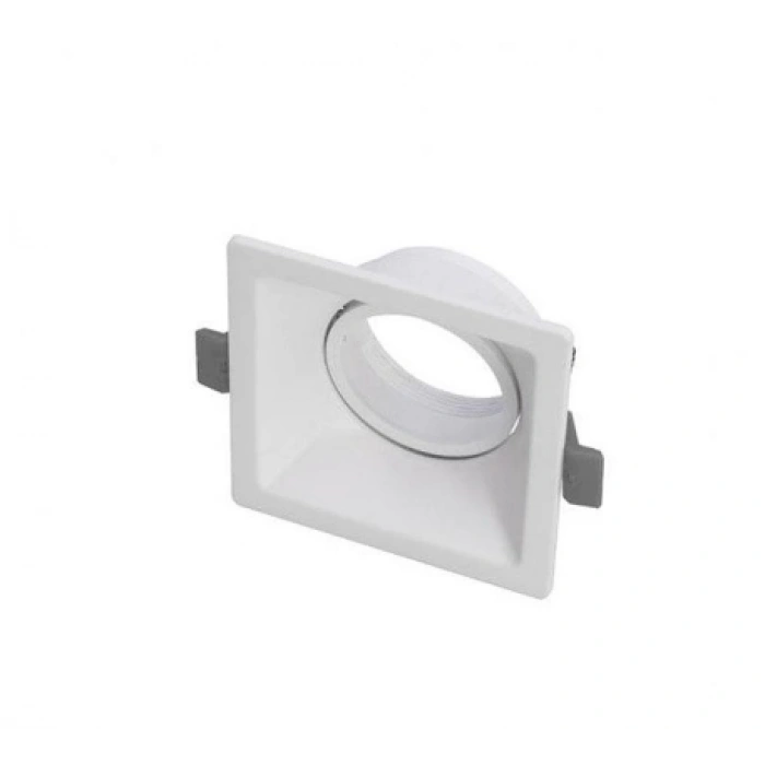 CATA Puma Beyaz Kare Sıva Altı Spot GU-10 Duylu (Ampulsüz)