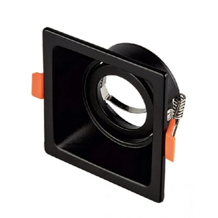 CATA Puma Siyah Kare Sıva Altı Spot GU-10 Duylu (Ampulsüz)