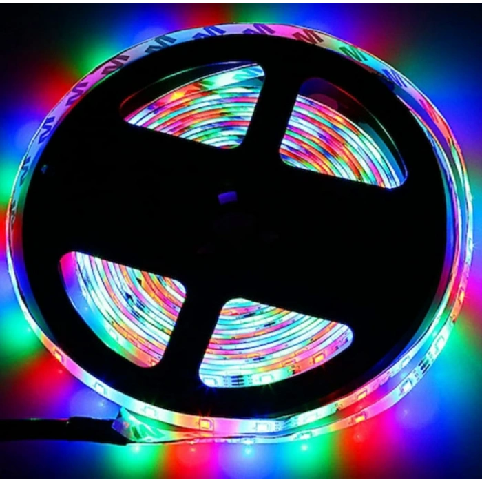 CATA RGB Dış Mekan Şerit Led 10 Çipli 1Mt 12V DC IP44