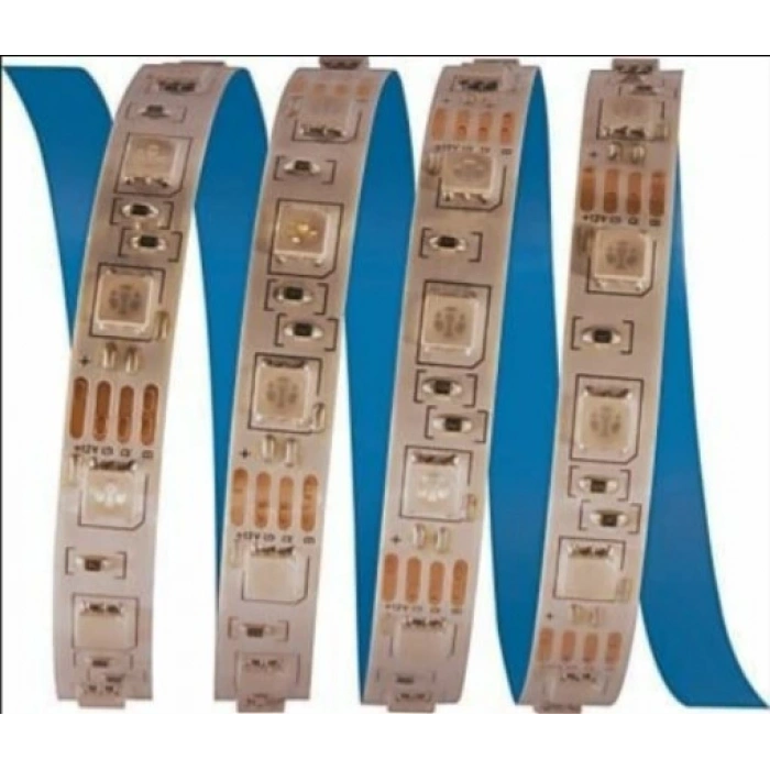 CATA RGB Dış Mekan Şerit Led 10 Çipli 1Mt 12V DC IP44