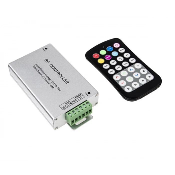 CATA RGB Kontrol Kumandası Tuşlu DC 12v -24v 36A 432W (25mt Led Kontrol Eder)