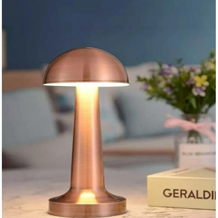 CATA Şarjlı Ledli LİZBON Masa Lambası 3 Renk Işık Abajur