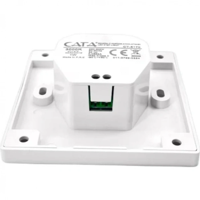 CATA Sensörlü Koridor Aydınlatma Beyaz 3000K Günışığı