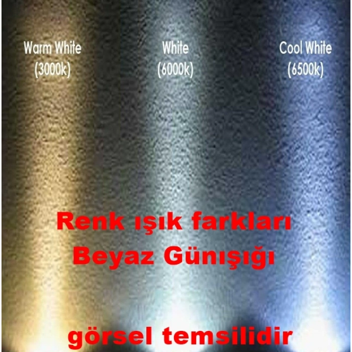 CATA Sensörlü Koridor Aydınlatma Füme 6500K Beyaz