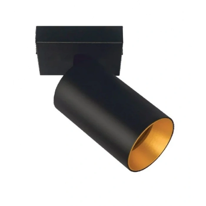 CATA Urartu Siyah-Rose Sıva Üstü Armatür GU-10 (Ampulsüz)