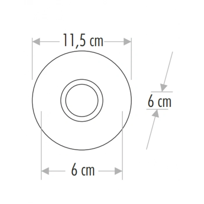 CATA Yağmur Dekoratif Cam Spot Yuvarlak Kristal Krom 3w Efektli 3000K GU10 (Duy Ampul Hariç)