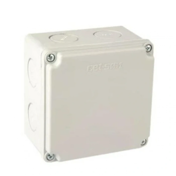 ÇETSAN 110x110x75 Termoplastik 8 Çıkışlı Boş Buat Kutusu (ABS) IP54