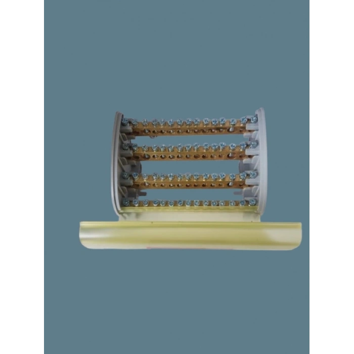 ÇETSAN 3 FAZ 1 NÖTÜR 2+18 DELİKLİ FAZ DAĞITIM BARASI