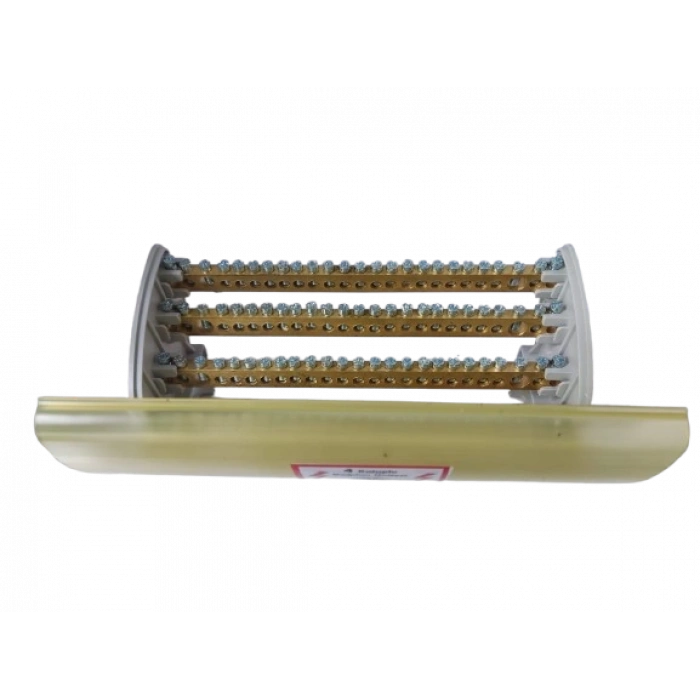 ÇETSAN 3 Faz 1 Nötür 2+23 25 Delikli Faz Dağıtım Barası 25 Delik 4 Sıra