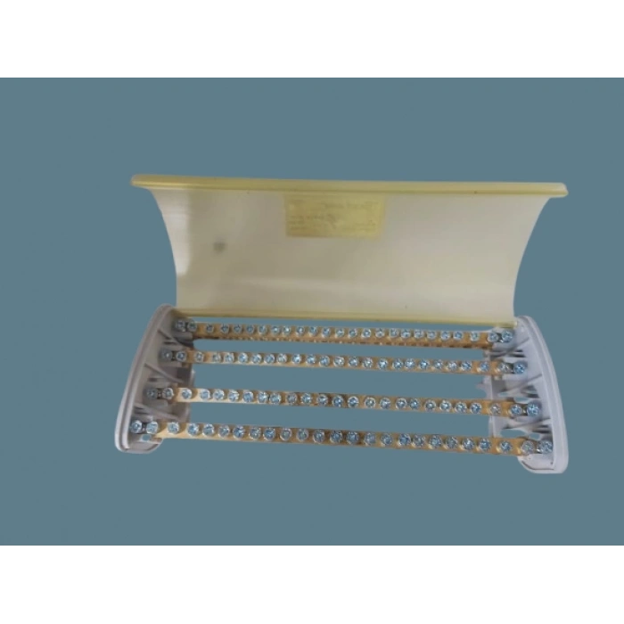 ÇETSAN 3 Faz 1 Nötür 2+23 25 Delikli Faz Dağıtım Barası 25 Delik 4 Sıra