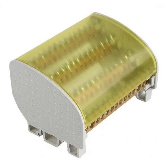 ÇETSAN 3 Faz 1 Nötür 2+23 25 Delikli Faz Dağıtım Barası 25 Delik 4 Sıra