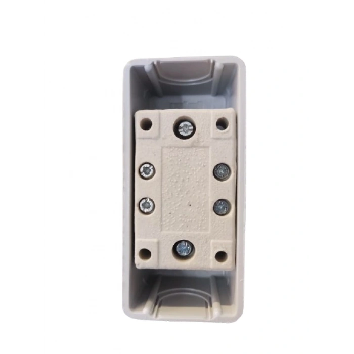 ÇETSAN - MUTLUSAN Bir Fazlı Bakalit Şalter Porselen 250V 25A Sıva Üstü Monofaze