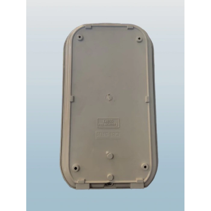 ÇETSAN Tek Sayaçlı Plastik Lüx Monofaze Sıva Üstü Dijital Sayaç Kutusu 1 Monofaze Saat