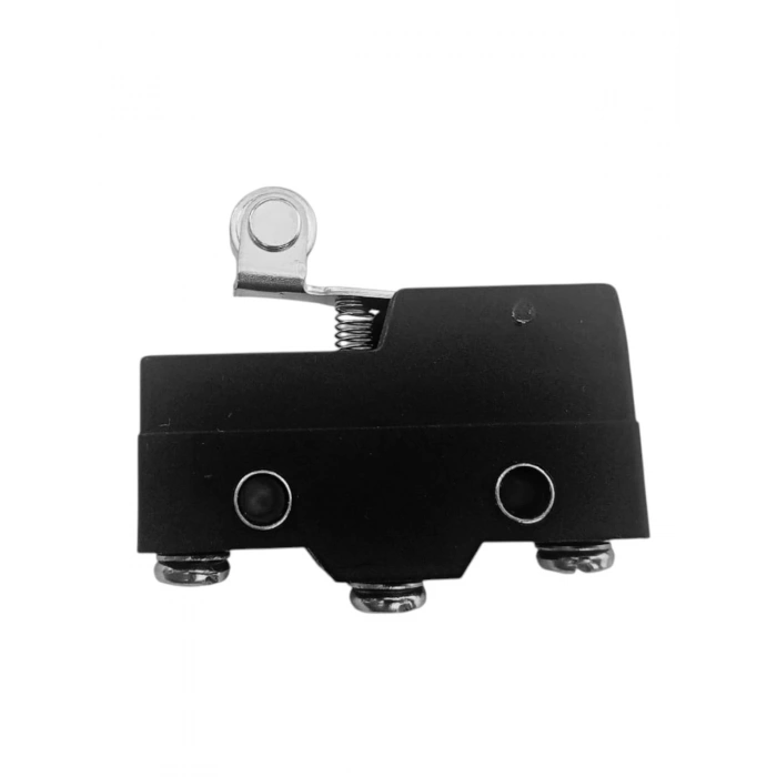 CNTD Makaralı Kısa Kollu Metal Bilyeli 1NA + 1NK Makine Pedal Swici Bakalit Gövde Buton (1no 1nc 15 Amper Sıva Makinesi Pedalı)